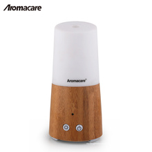 Magnifique présentoir en métal naturel USB mini bambou Portable diffuseur d&#39;arôme en bois véritable humidificateur